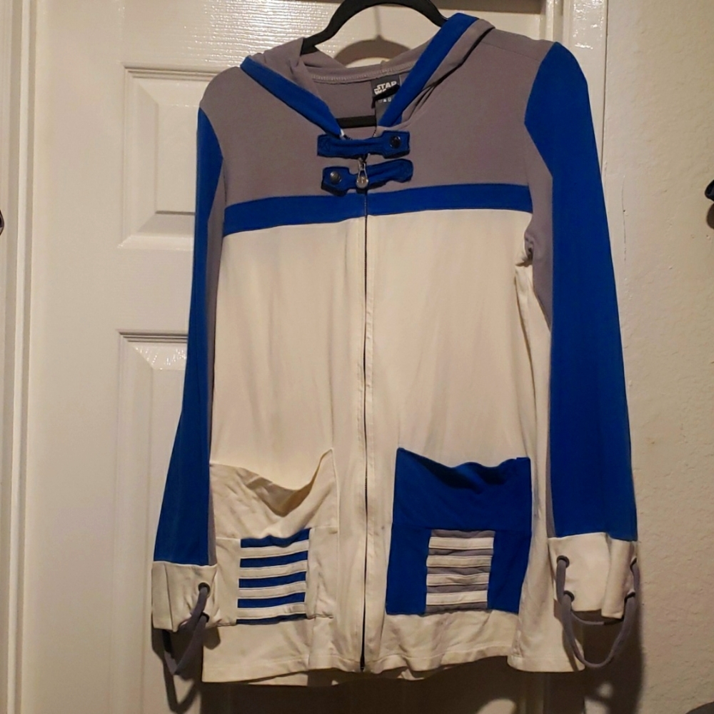Her Universe Star Wars R2D2 zip cardigan